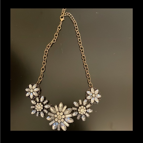 Rhinestone statement necklace - Picture 1 of 4